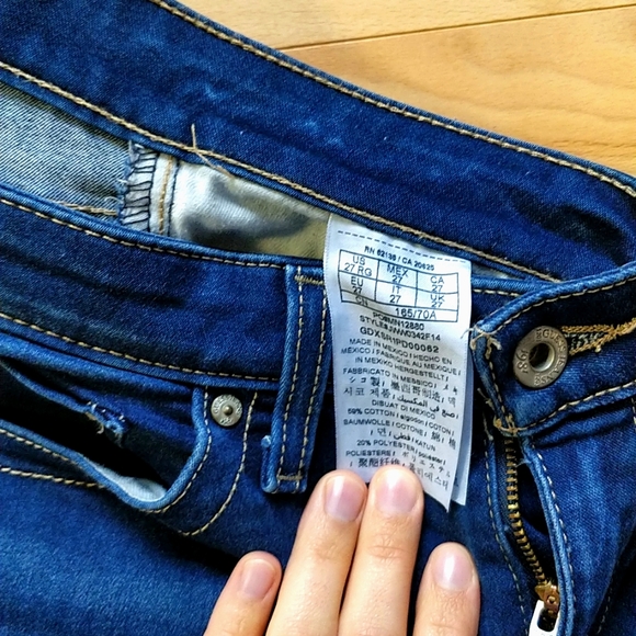 Guess | blue skinny jeans low rise - Picture 5 of 5